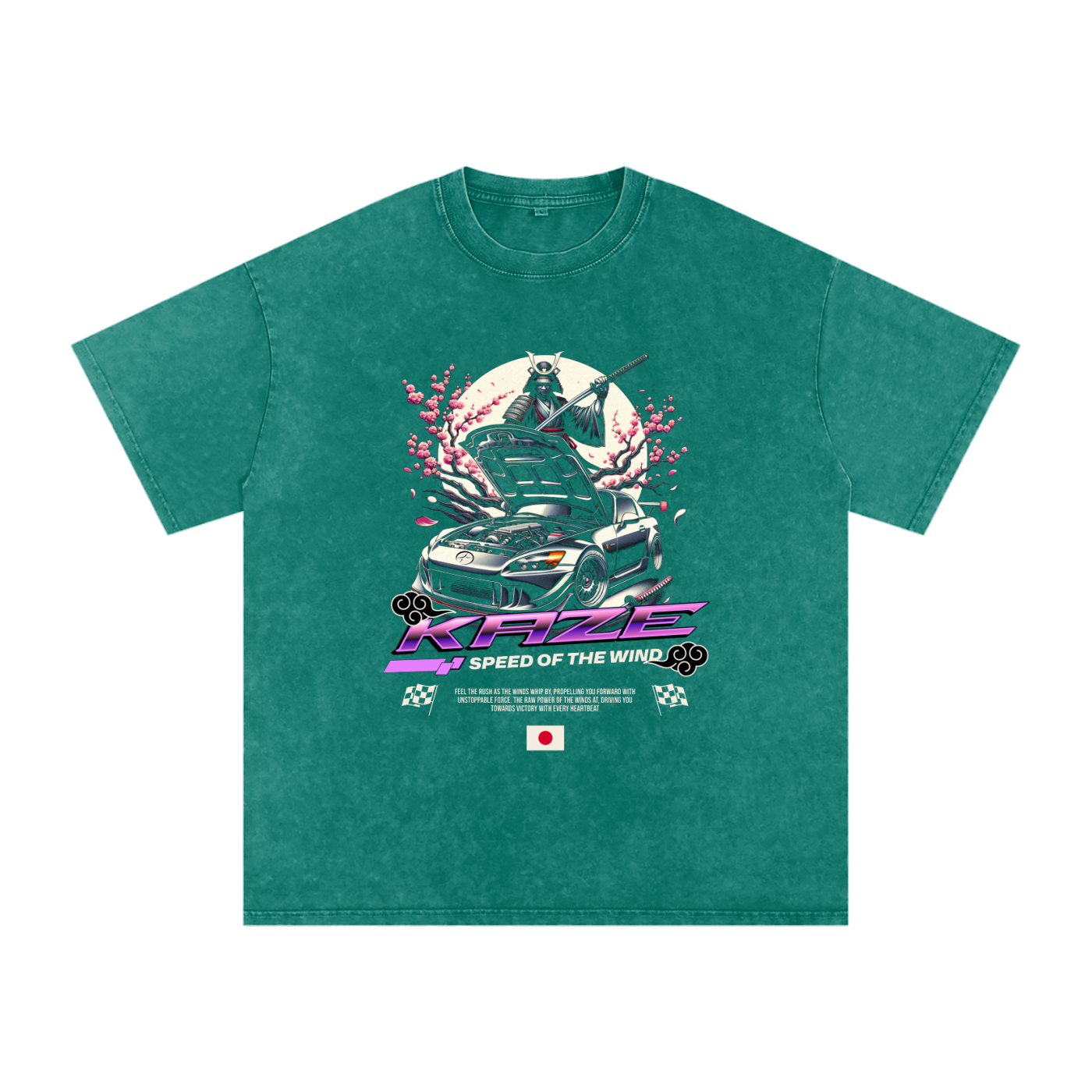 Acid Wash Oversize T-Shirt - 250 GSM
