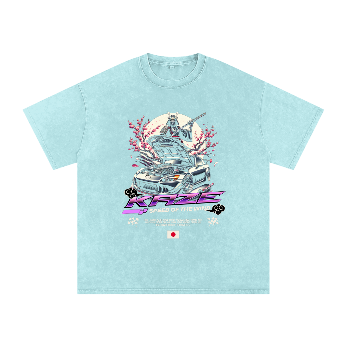 Acid Wash Oversize T-Shirt - 250 GSM
