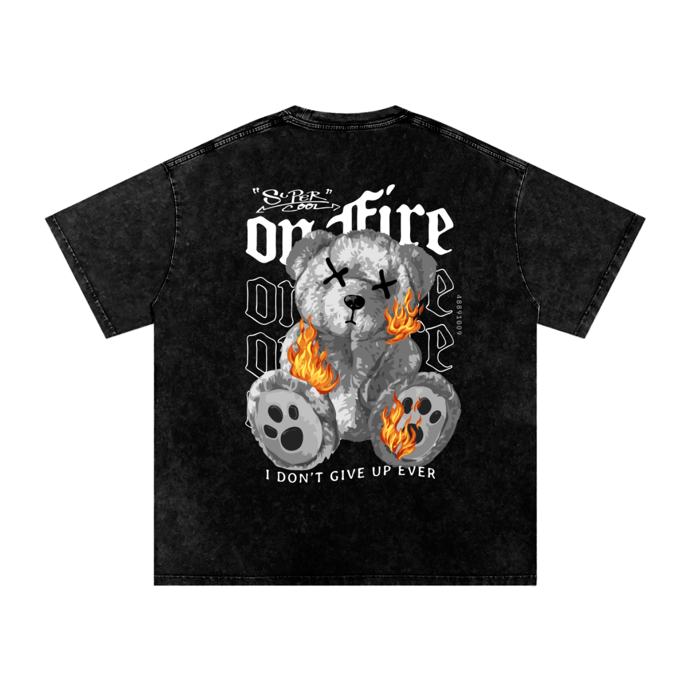 Acid Wash Oversize T-Shirt - 250 GSM