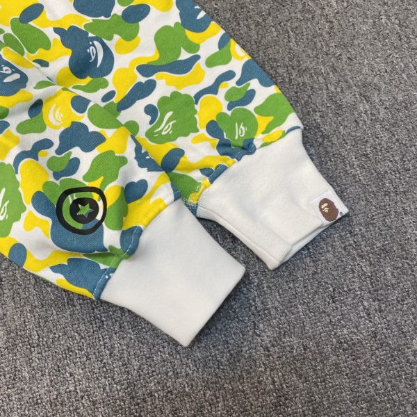 Bape – Hoodie – Green / Yellow