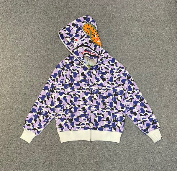 Bape – Hoodie – Camo Purple
