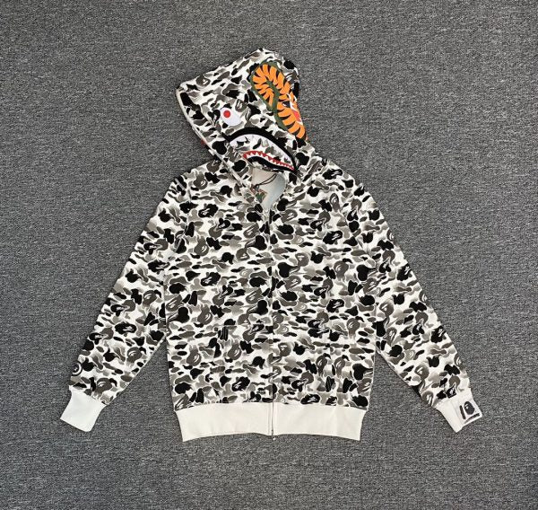 Bape – Hoodie – Black / White