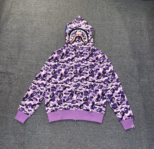 Bape – Hoodie – Purple