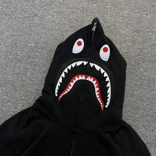 Bape – Hoodie – Shark Black