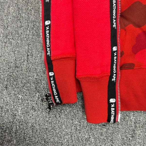 Bape – Hoodie – Shark Red