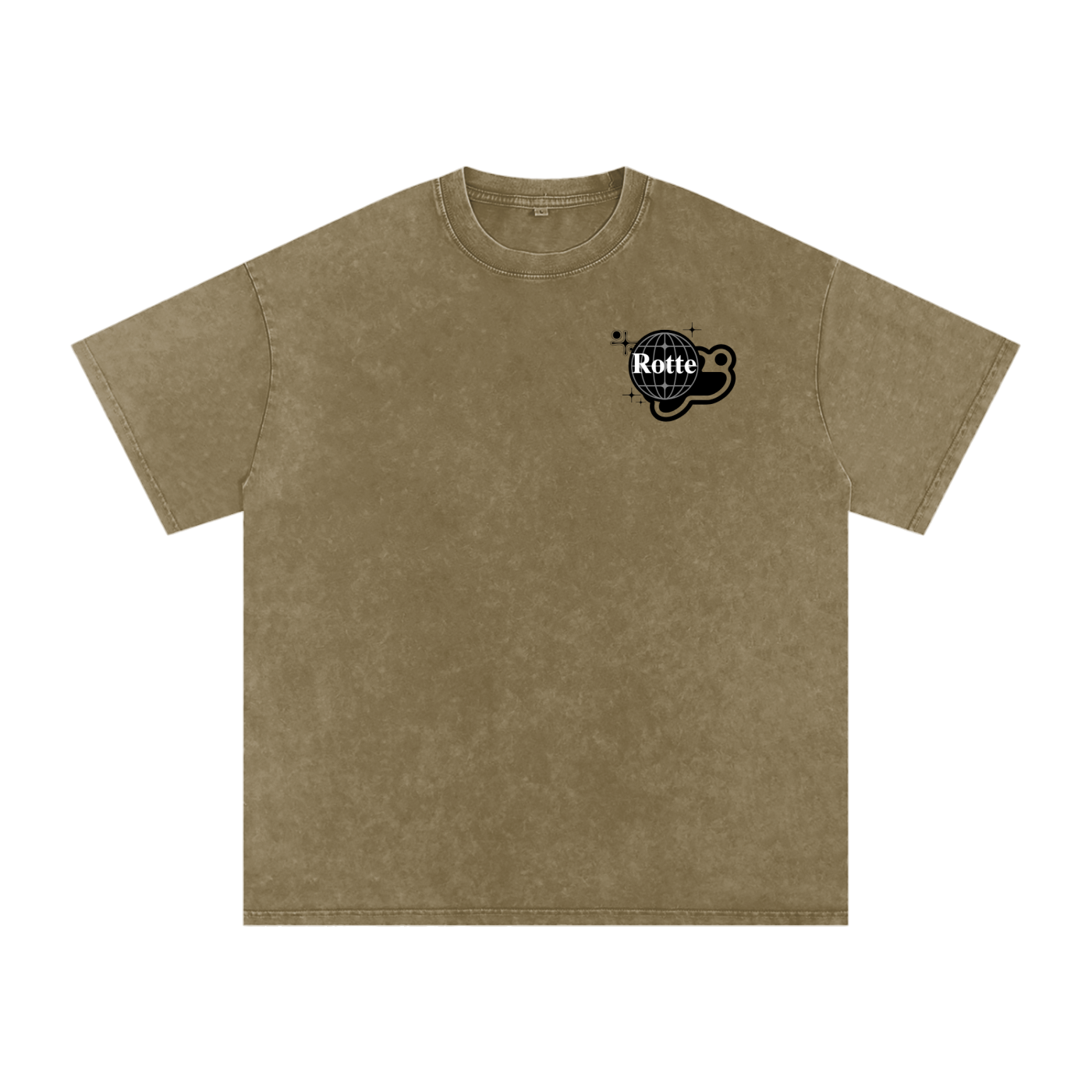 Acid Wash Oversize T-Shirt - 250 GSM