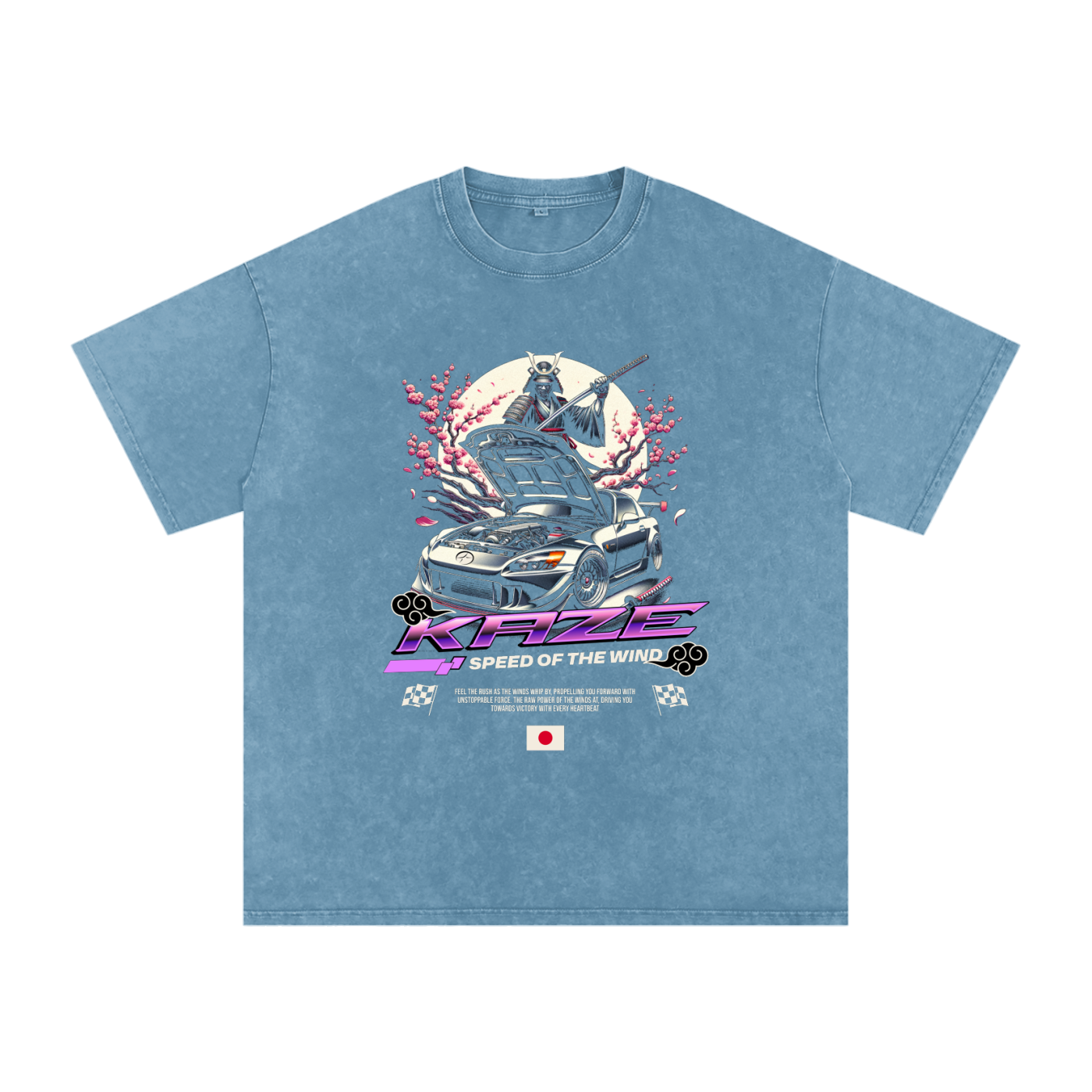 Acid Wash Oversize T-Shirt - 250 GSM