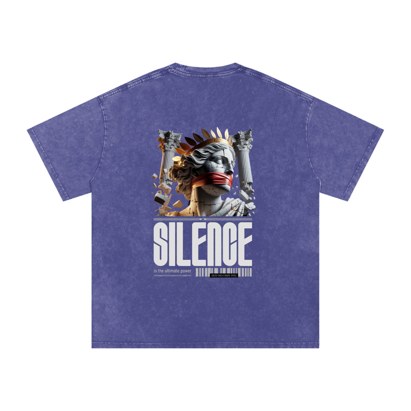 Acid Wash Oversize T-Shirt - 250 GSM