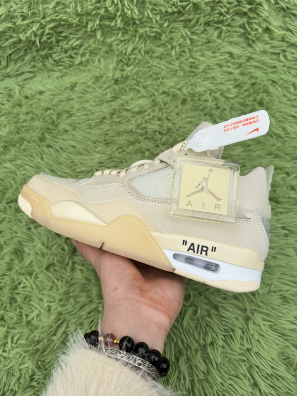 Jordan 4 Retro Off-White Sail