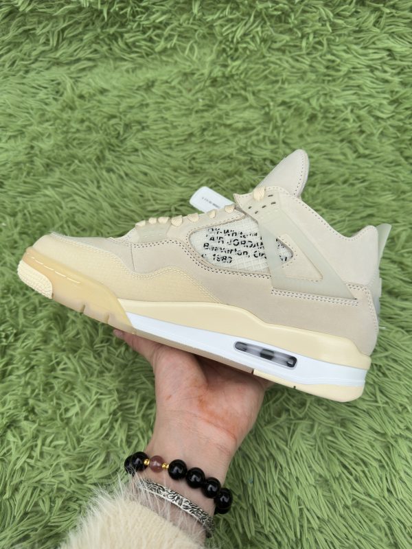 Jordan 4 Retro Off-White Sail