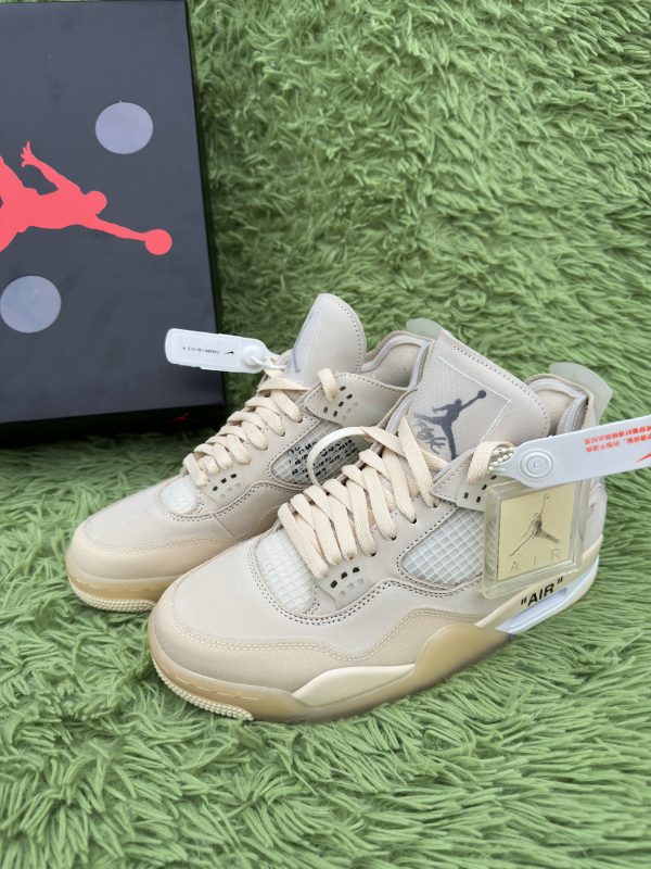 Jordan 4 Retro Off-White Sail