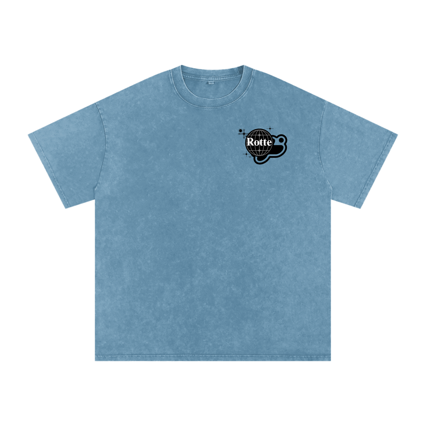 Acid Wash Oversize T-Shirt - 250 GSM