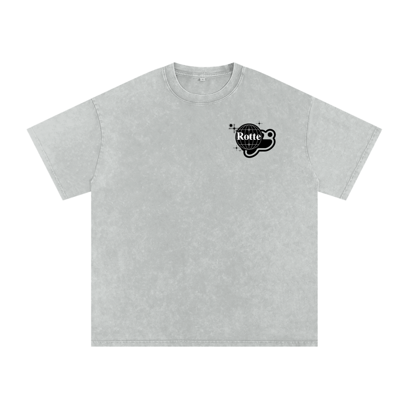 Acid Wash Oversize T-Shirt - 250 GSM