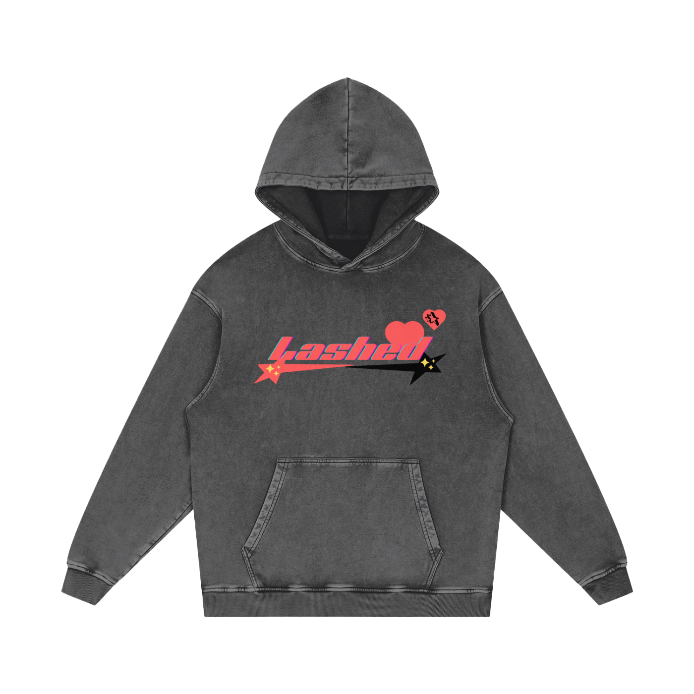 Acid Wash Oversize Hoodie - 420 GSM