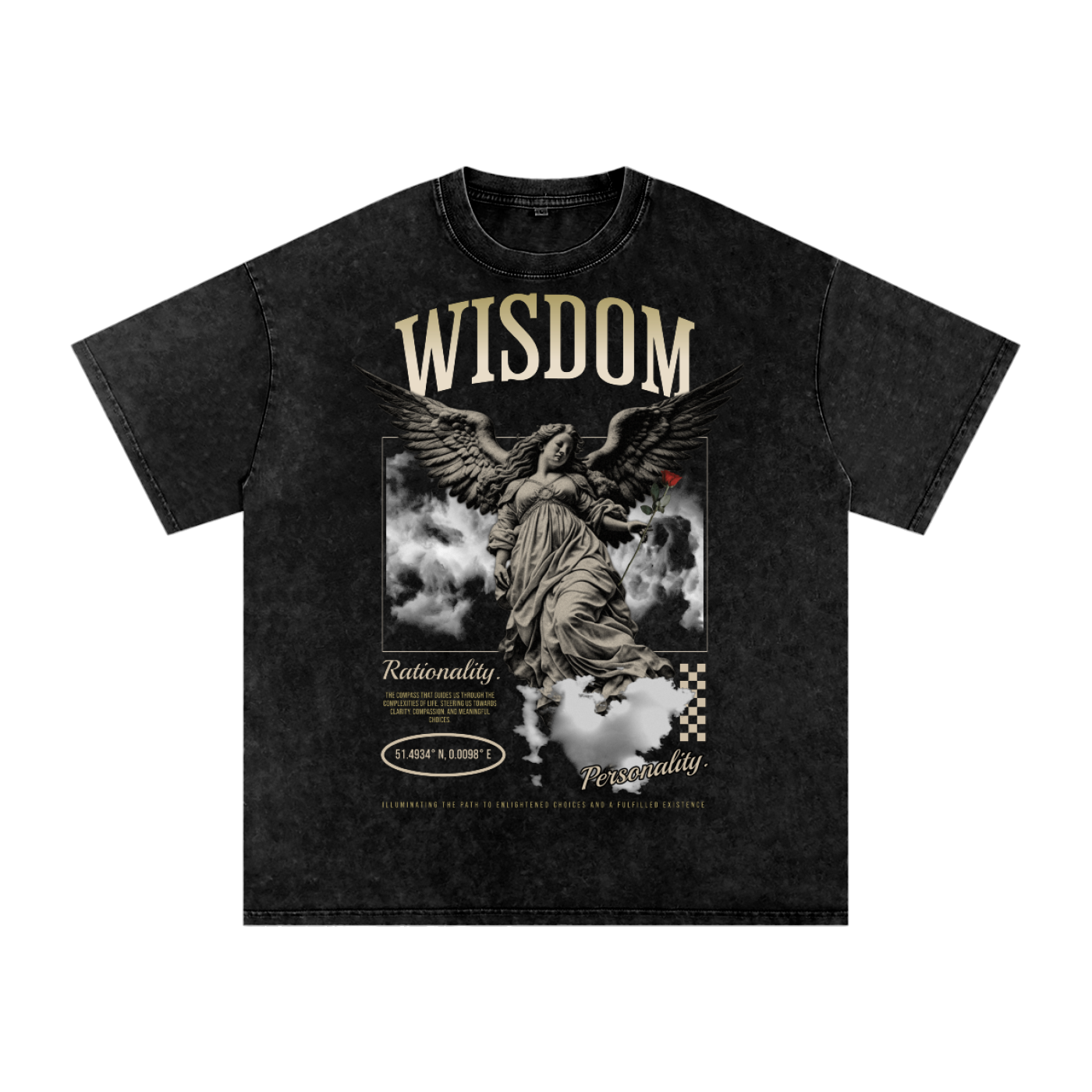 Acid Wash Oversize T-Shirt - 250 GSM
