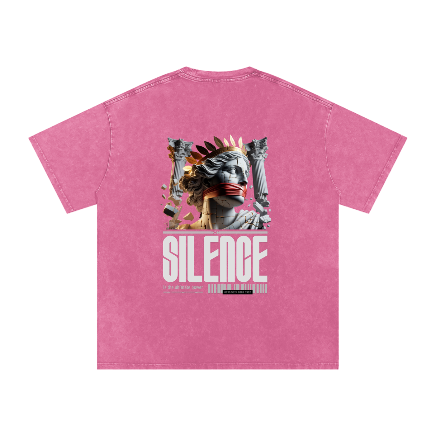 Acid Wash Oversize T-Shirt - 250 GSM