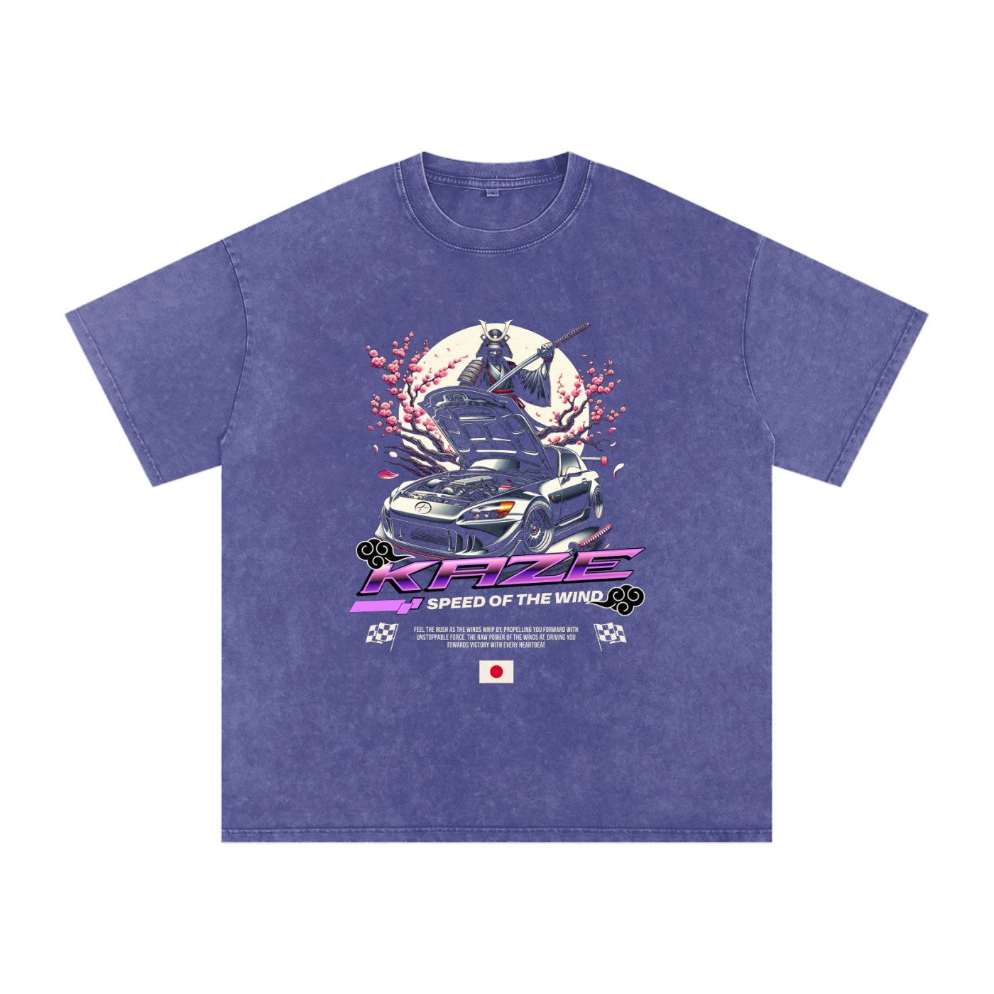 Acid Wash Oversize T-Shirt - 250 GSM
