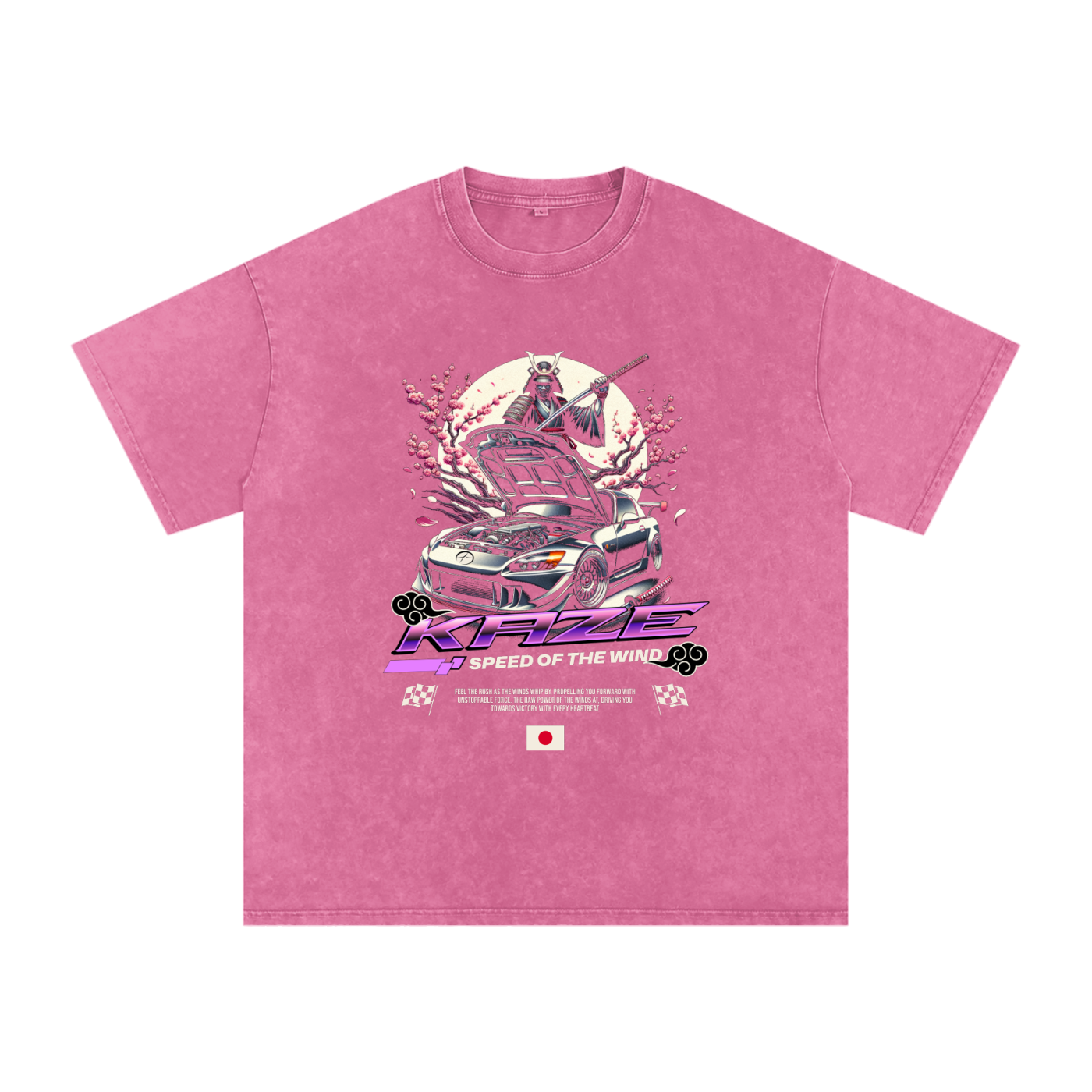 Acid Wash Oversize T-Shirt - 250 GSM