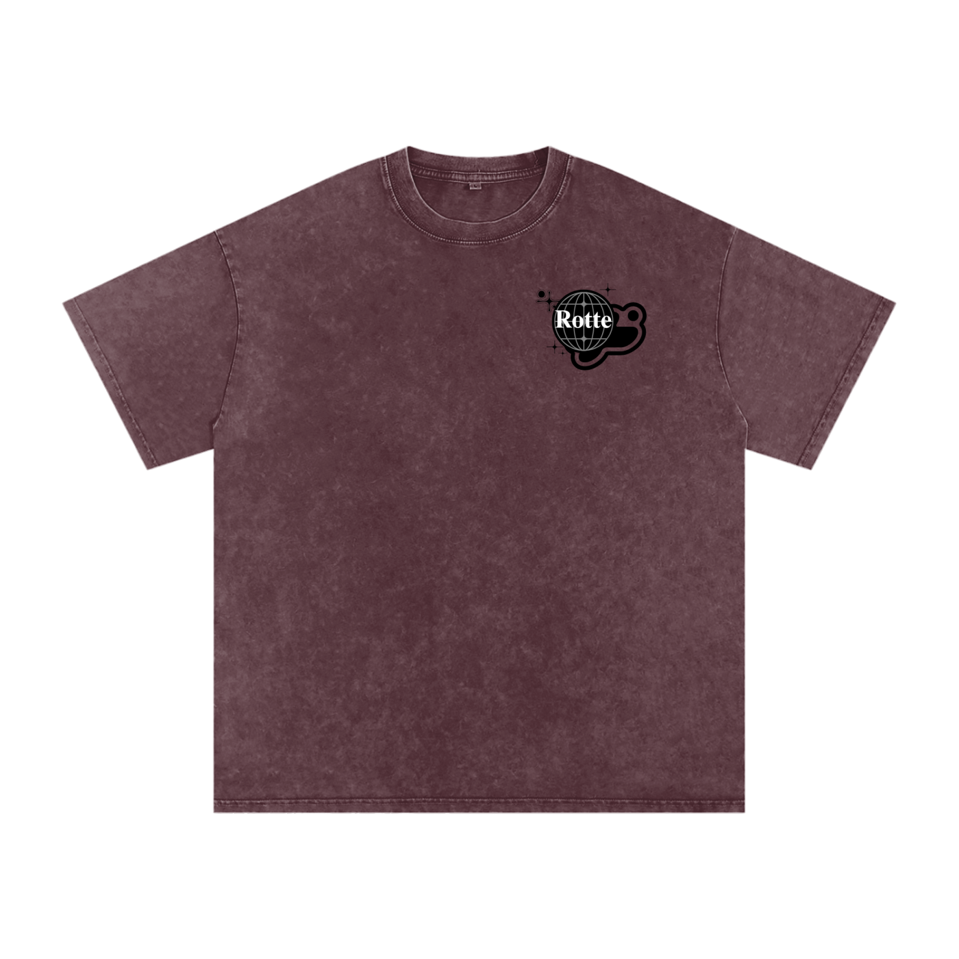 Acid Wash Oversize T-Shirt - 250 GSM