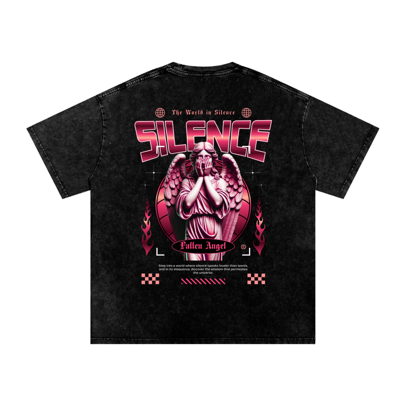 Acid Wash Oversize T-Shirt - 250 GSM