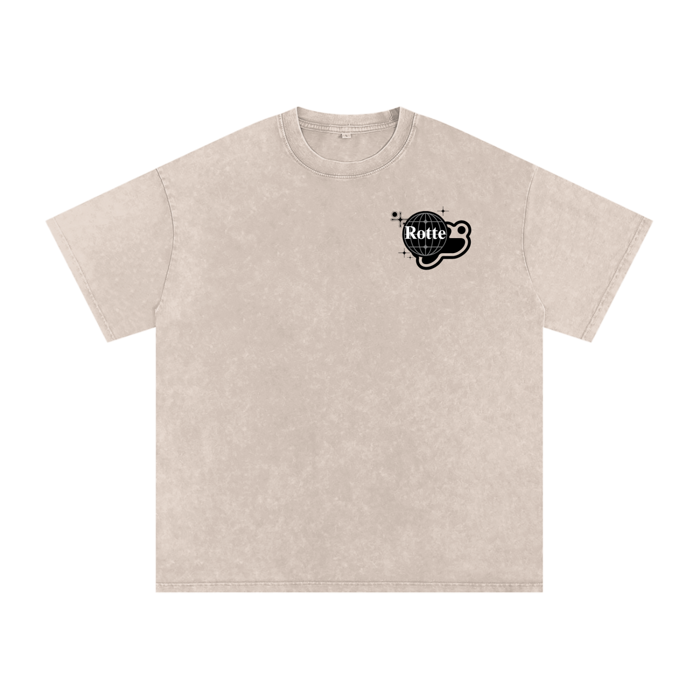 Acid Wash Oversize T-Shirt - 250 GSM
