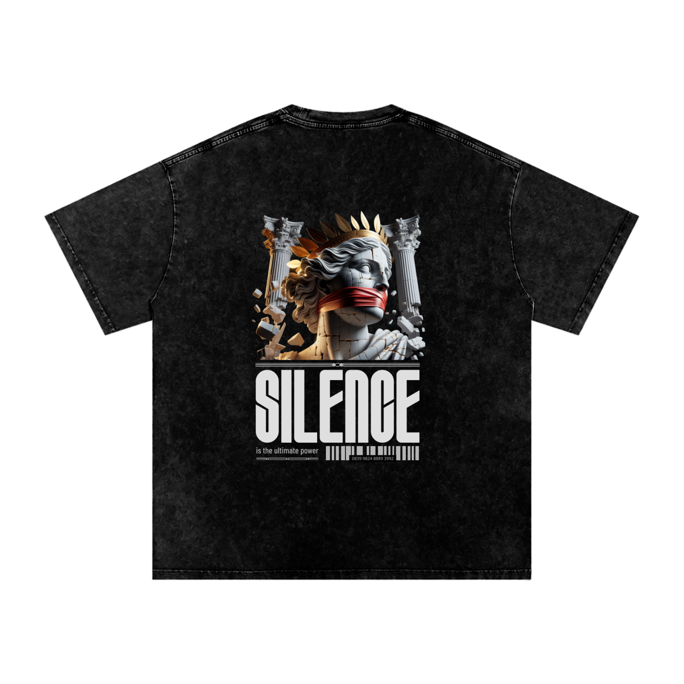 Acid Wash Oversize T-Shirt - 250 GSM