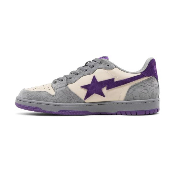 Bape Court Sta Royal Purple Sneakers