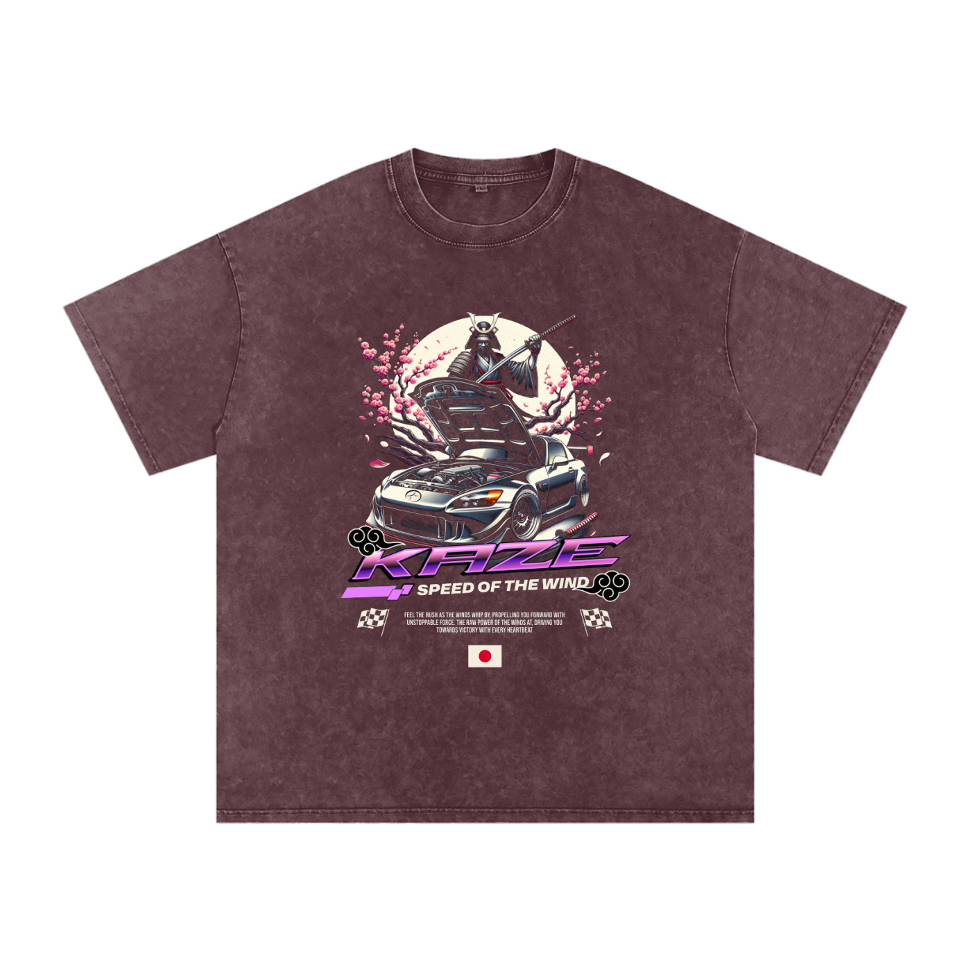 Acid Wash Oversize T-Shirt - 250 GSM
