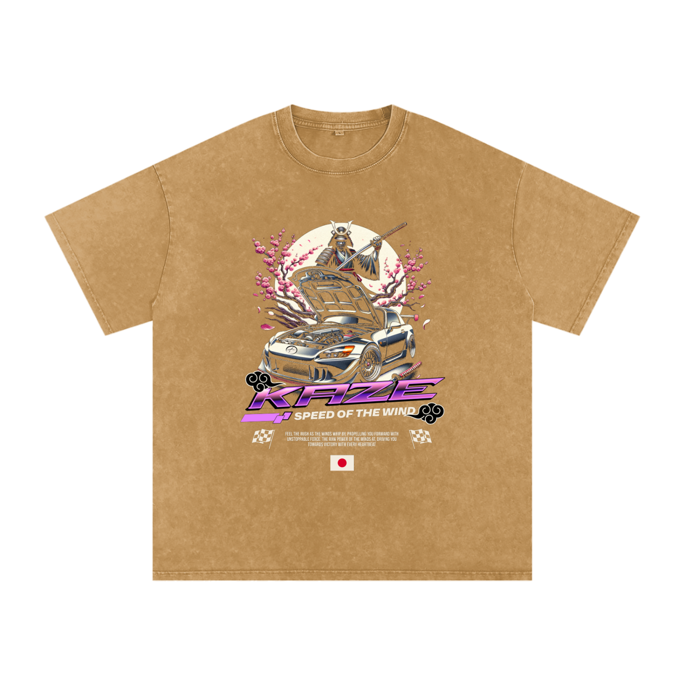 Acid Wash Oversize T-Shirt - 250 GSM