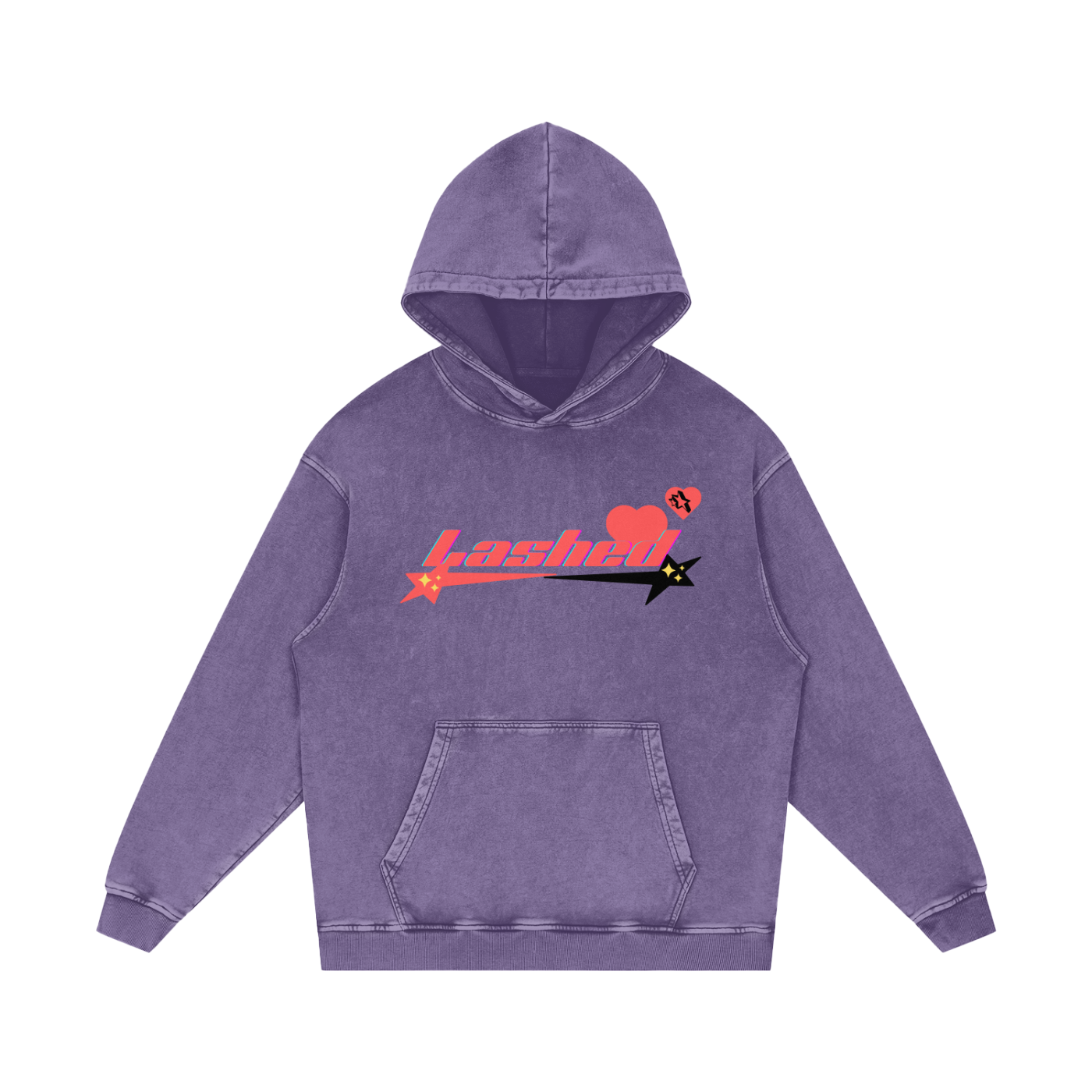 Acid Wash Oversize Hoodie - 420 GSM