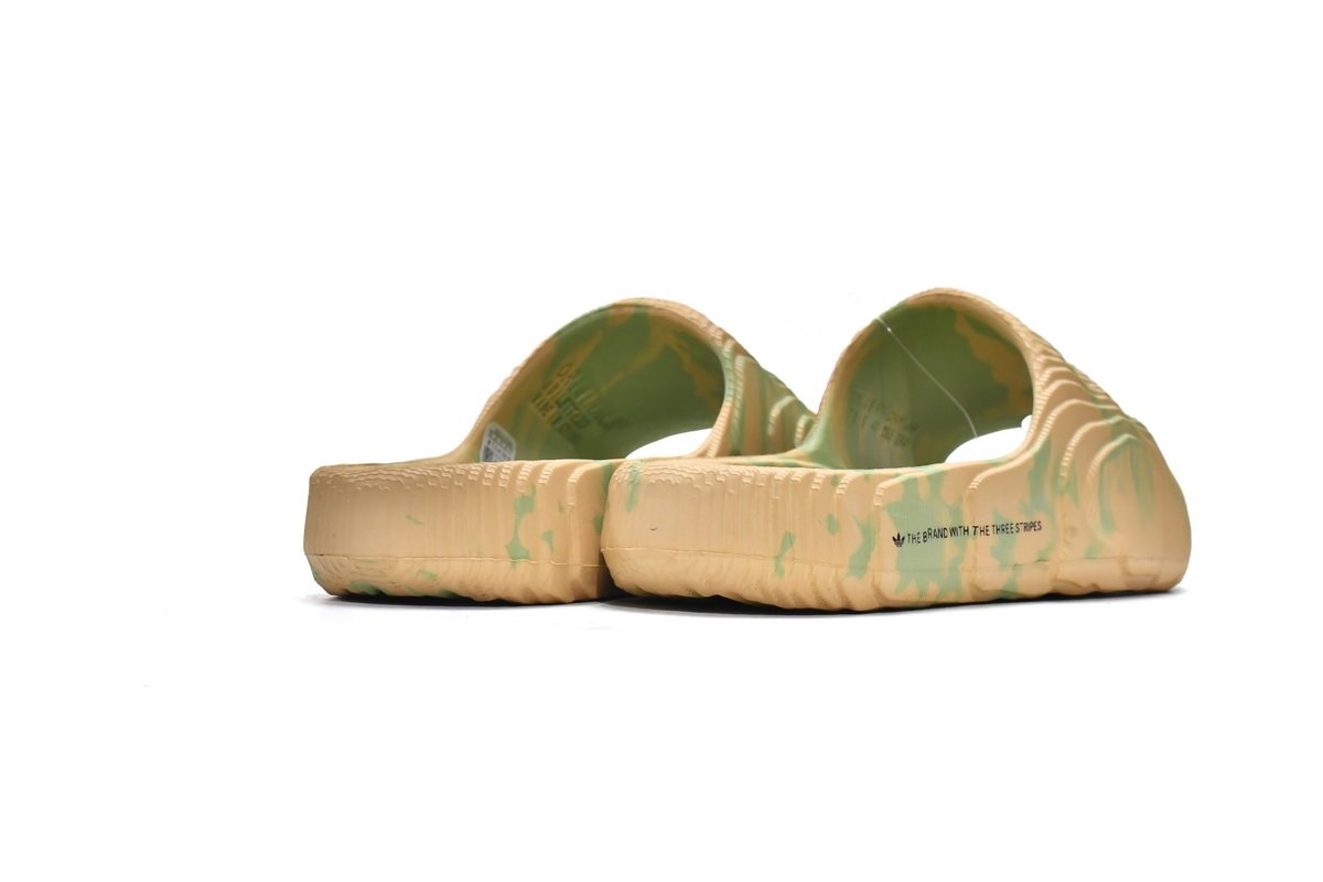 adidas originals Adilette 22 Slides Magic Lime Desert Sand