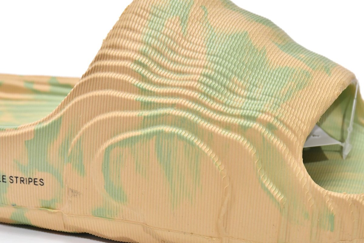 adidas originals Adilette 22 Slides Magic Lime Desert Sand