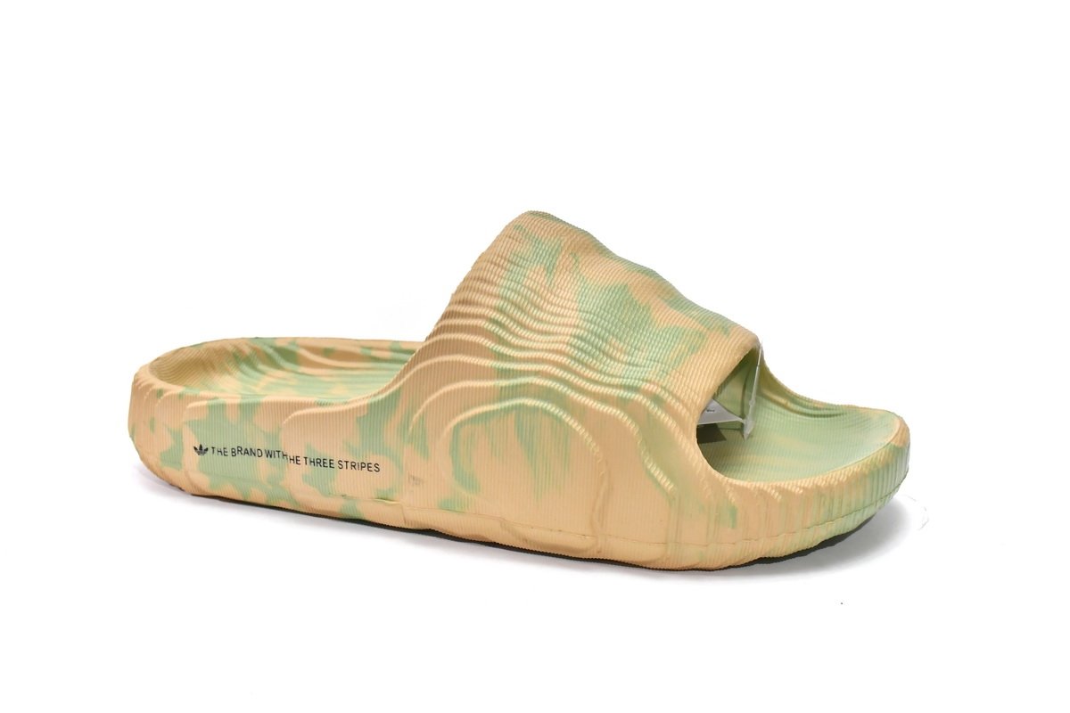 adidas originals Adilette 22 Slides Magic Lime Desert Sand