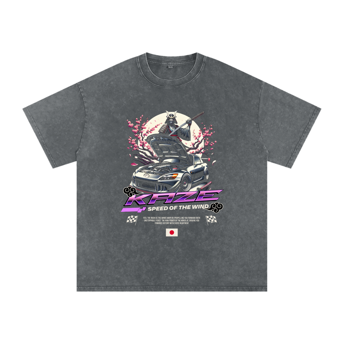 Acid Wash Oversize T-Shirt - 250 GSM