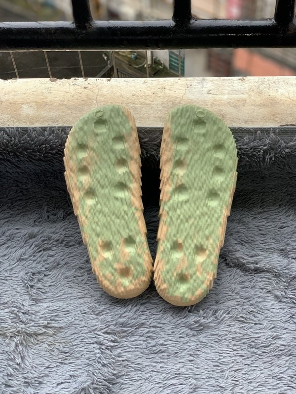 adidas originals Adilette 22 Slides Magic Lime Desert Sand