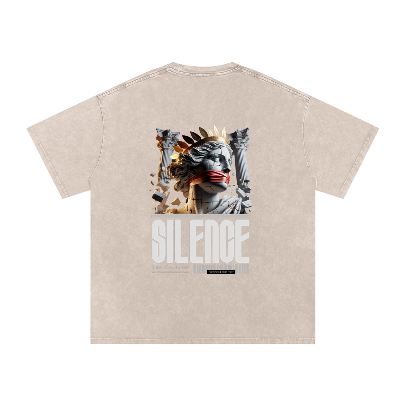 Acid Wash Oversize T-Shirt - 250 GSM