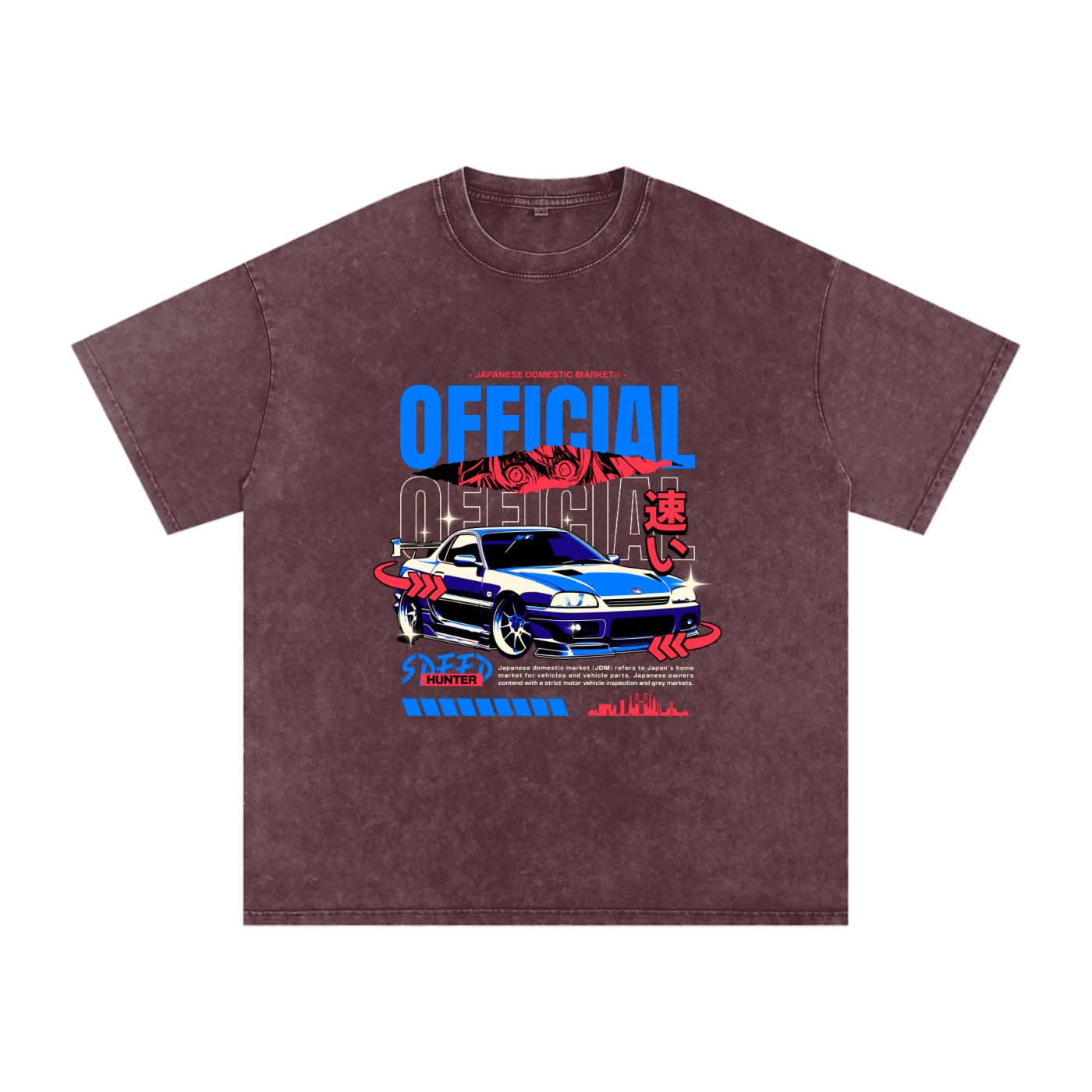 Acid Wash Oversize T-Shirt - 250 GSM