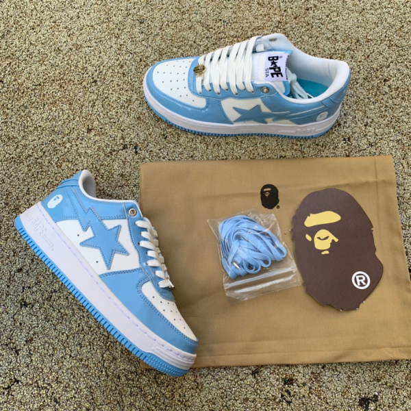 A Bathing Ape Bape SK8 Sta Blue