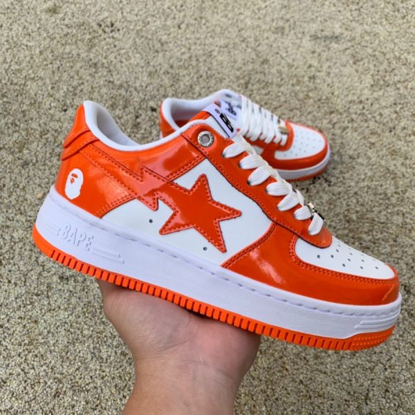 A Bathing Ape Bape SK8 Sta orange
