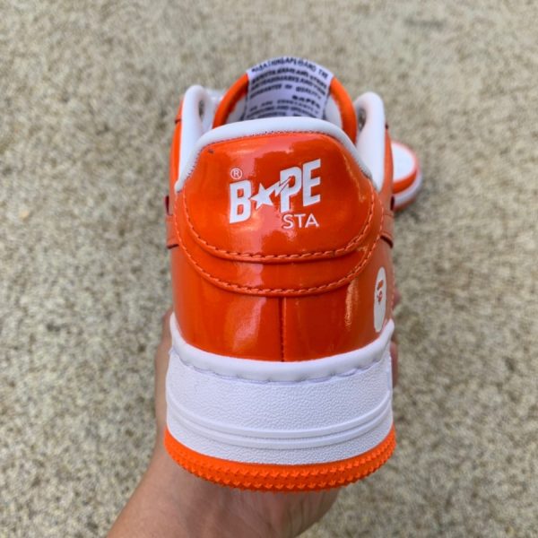 A Bathing Ape Bape SK8 Sta orange