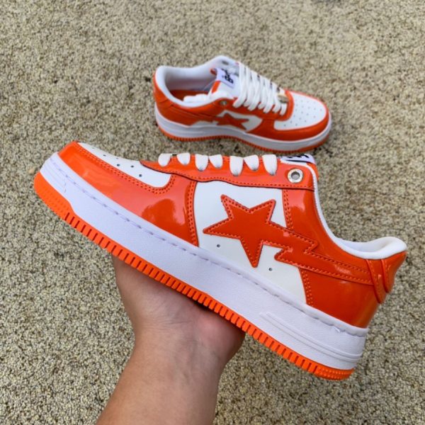 A Bathing Ape Bape SK8 Sta orange