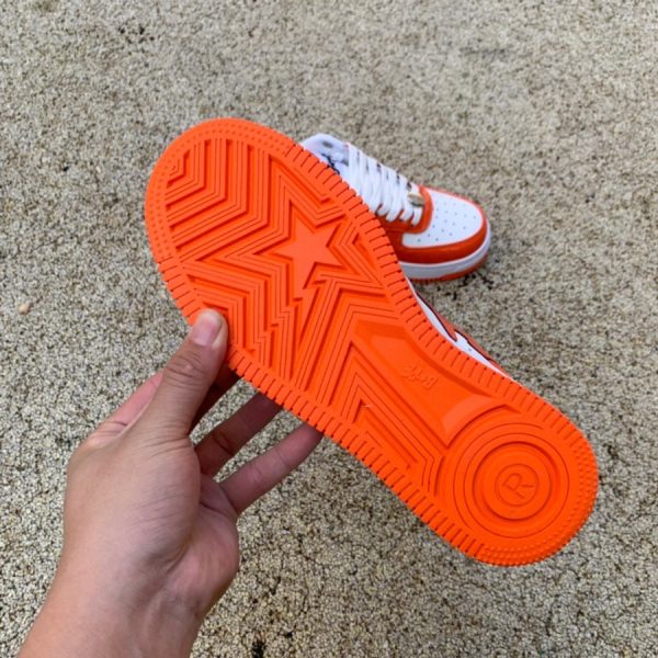 A Bathing Ape Bape SK8 Sta orange