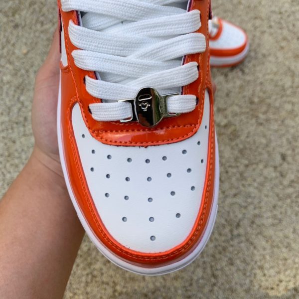 A Bathing Ape Bape SK8 Sta orange
