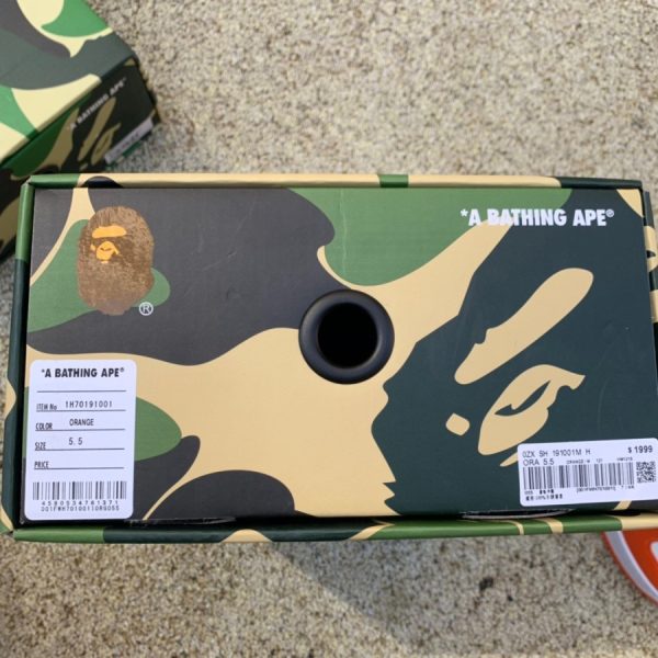 A Bathing Ape Bape SK8 Sta orange