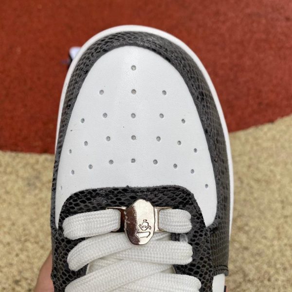 A Bathing Ape Bape Sta Snake Skin Black