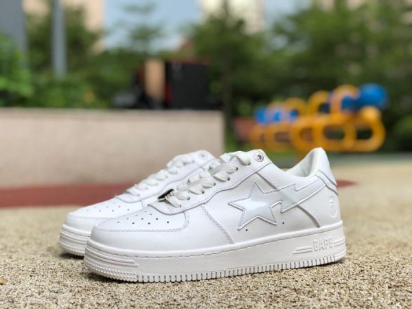 A Bathing Ape Bape Sta Triple White