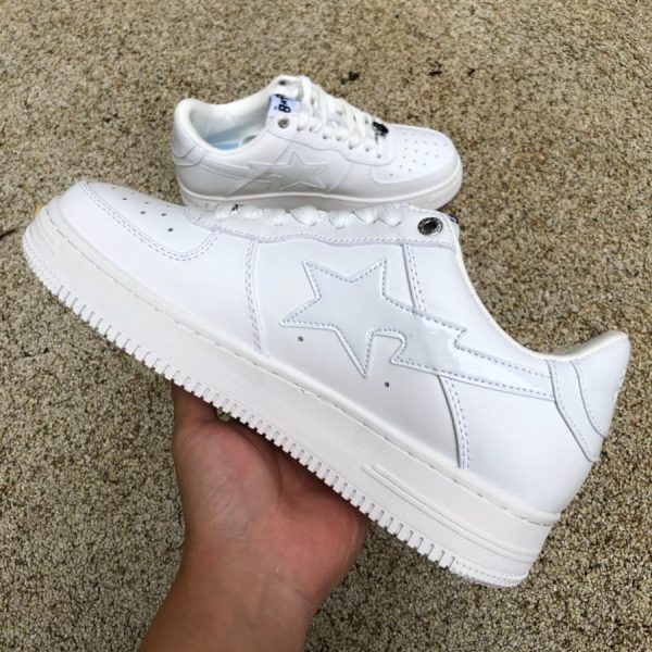 A Bathing Ape Bape Sta Triple White