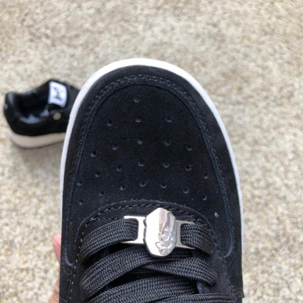A Bathing Ape Bape Sta Black Suede