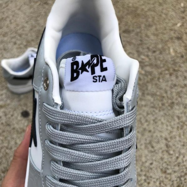 A Bathing Ape Bape Sta Low Grey Black