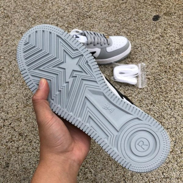 A Bathing Ape Bape Sta Low Grey Black
